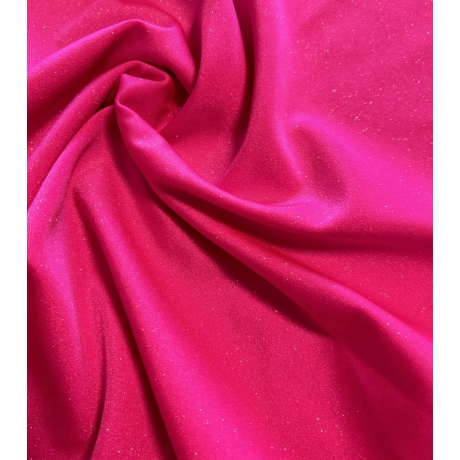 Lycra GLITTER NEON PINK